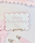 Bassinet Name Card