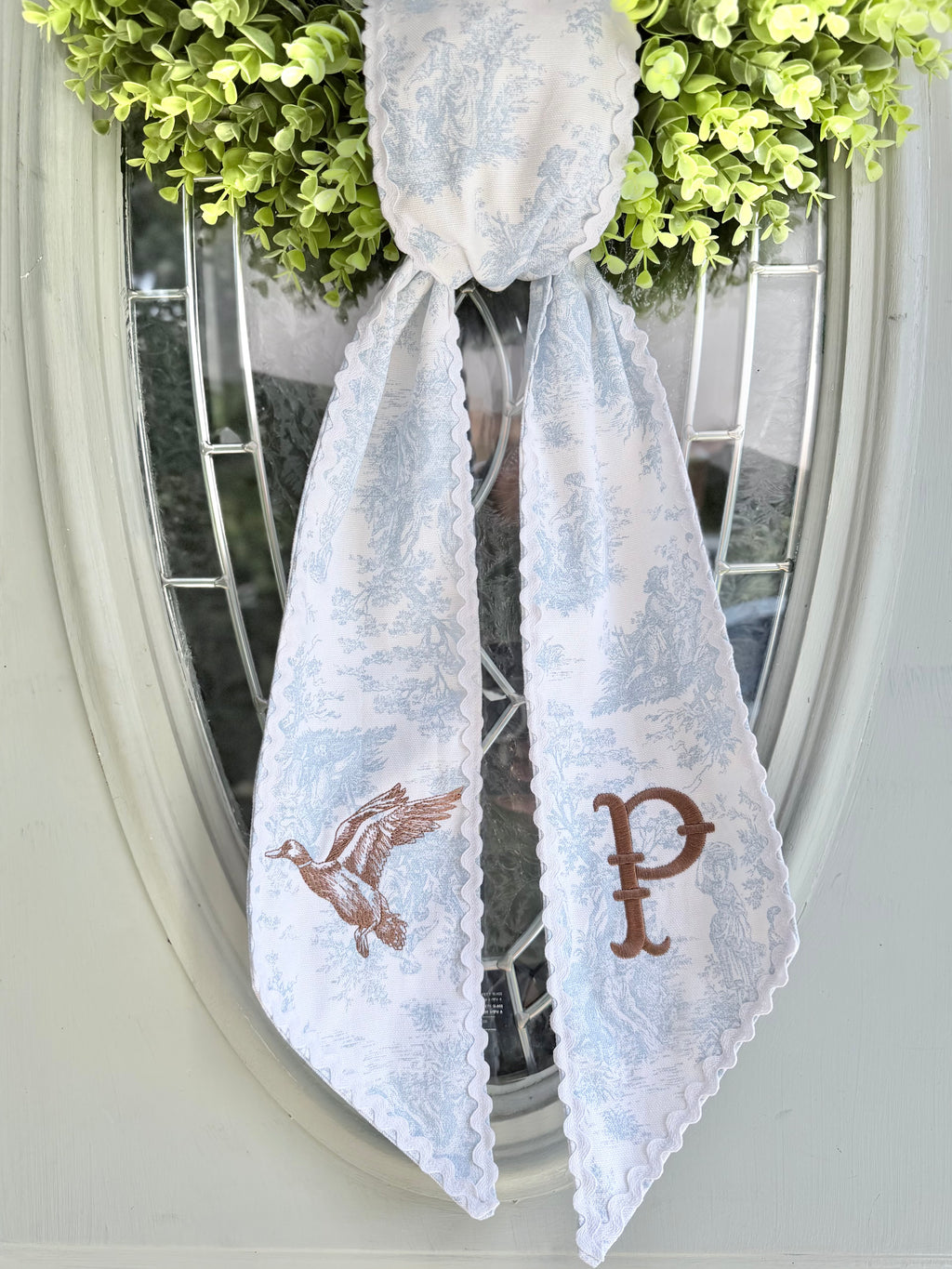 Wreath Sash