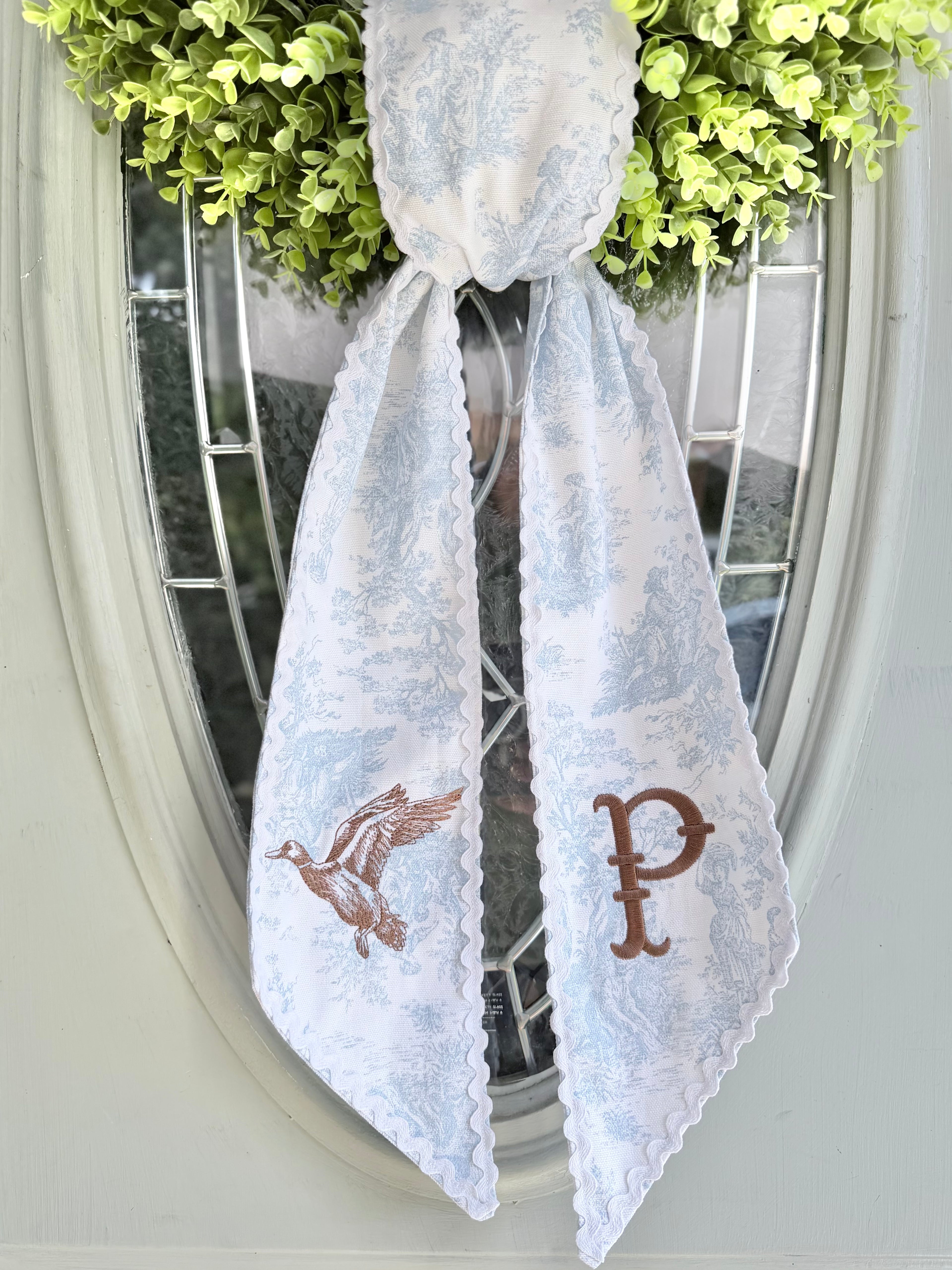Wreath Sash