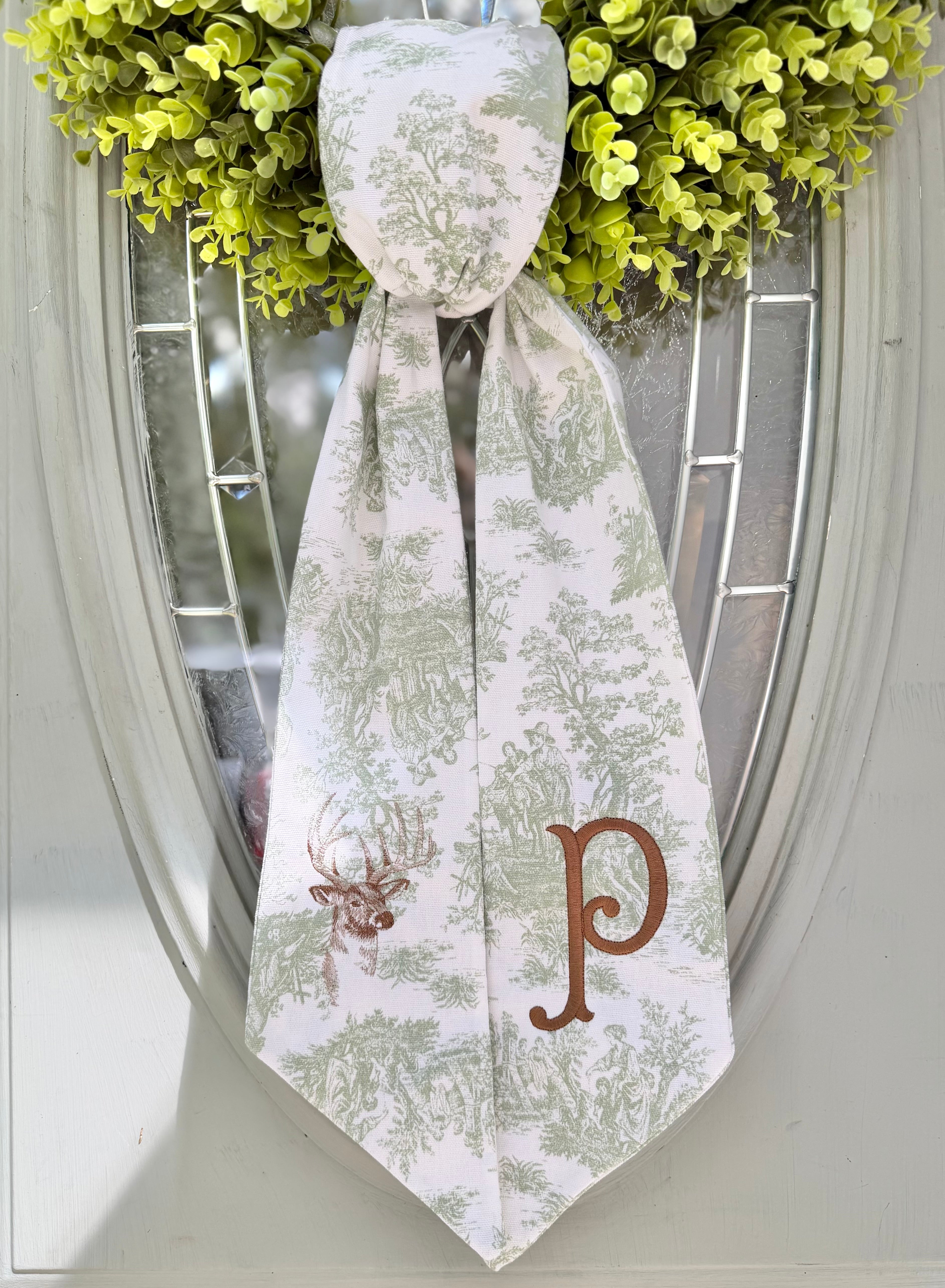 Wreath Sash